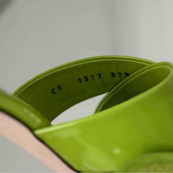 EUC Dolce & Gabbana Polished calfskin mules with 3.5 heel - Picture 6 of 14